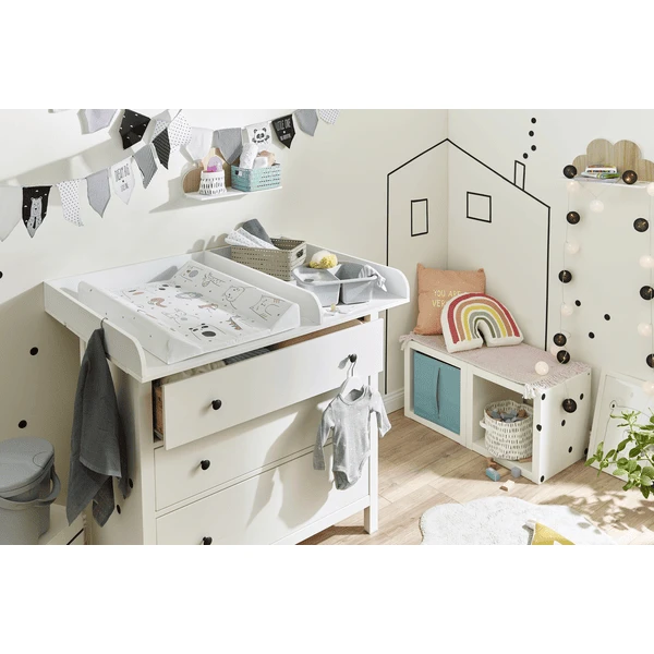 Rotho Babydesign Rotho Baby Design Cambiador De Cuña Happy Faces Blanco 50 X 70 Cm 3 Rotho Babydesign Rotho Baby Design Cambiador De Cuña Happy Faces Blanco 50 X 70 Cm - Imagen 3