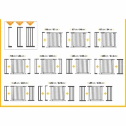 Safety 1st Barrera De Protección Auto Close Con Extensión 28 Cm 9 Safety 1st Barrera De Protección Auto Close Con Extensión 28 Cm -Roba Ventas safety 1st barrera de proteccion auto close con extension 28 cm a240430 4
