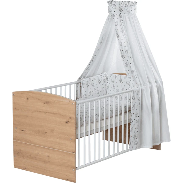 Schardt Cuna Completa Classic Line 70x140cm Origami Roble Artesano Black 4 Schardt Cuna Completa Classic Line 70x140cm Origami Roble Artesano Black - Imagen 4