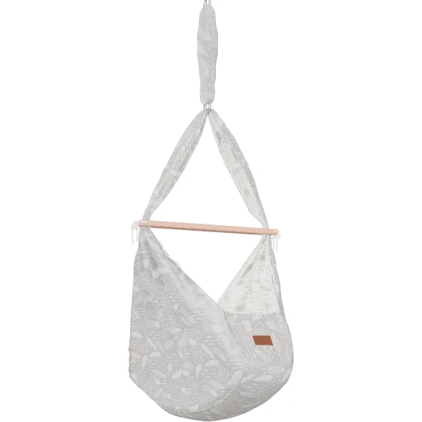 SCHMUSEWOLKE Cuna Colgante Dreamcatcher Warmgrey Con Tipi Blanco 3 SCHMUSEWOLKE Cuna Colgante Dreamcatcher Warmgrey Con Tipi Blanco - Imagen 3