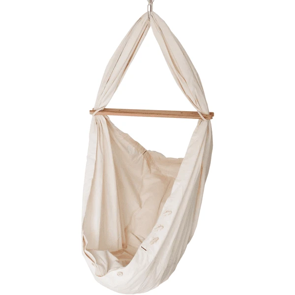 SCHMUSEWOLKE Cuna De Muelles Para Bebé Ecológica Con Trípode Beige 2 SCHMUSEWOLKE Cuna De Muelles Para Bebé Ecológica Con Trípode Beige - Imagen 2