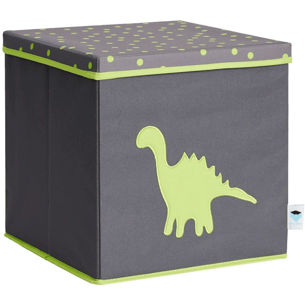 STORE !t Caja De Juguetes Con Tapa Con MDF, Dino 1 STORE !t Caja De Juguetes Con Tapa Con MDF, Dino