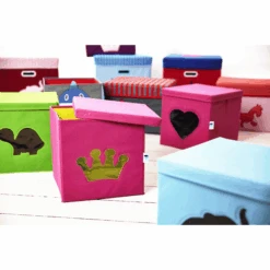 STORE !t Caja De Juguetes Con Ventana, Corazón -Roba Ventas store t caja de juguetes con ventana corazon a368377 2