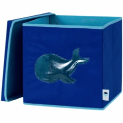 STORE !t Caja De Juguetes Con Ventanilla, Ballena