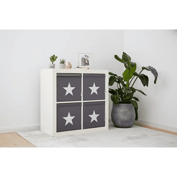 STORE !t Caja De Ordenación De Estrellas, Gris Con Estrella Blanca 3 STORE !t Caja De Ordenación De Estrellas, Gris Con Estrella Blanca - Imagen 3