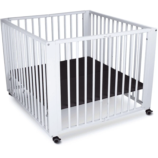 TiSsi Parque Infantil Moritz 93 X 100 Cm Blanco 2 TiSsi Parque Infantil Moritz 93 X 100 Cm Blanco - Imagen 2