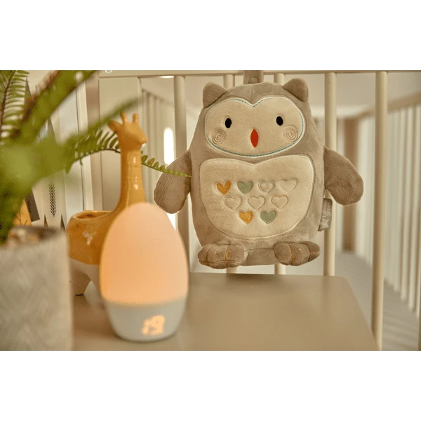 Tommee Tippee Ayuda Para Dormir Y Permanecer Dormido Grofriend Recargable, Ollie Owl Con Ayuda Para Dormir Mini-Grofriend Ollie Owl 2 Tommee Tippee Ayuda Para Dormir Y Permanecer Dormido Grofriend Recargable, Ollie Owl Con Ayuda Para Dormir Mini-Grofriend Ollie Owl - Imagen 2