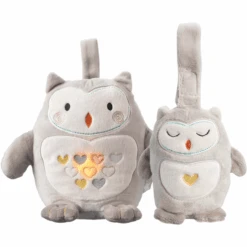 Tommee Tippee Ayuda Para Dormir Y Permanecer Dormido Grofriend Recargable, Ollie Owl Con Ayuda Para Dormir Mini-Grofriend Ollie Owl