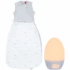 Tommee Tippee Saco De Dormir Para Bebés Original -Grobag 0-6 Meses Incl. Luz Nocturna GroEgg2 Con Digital Em Termómetro De Ambiente