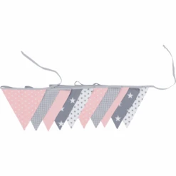 Ullenboom Banderín Cadena Y Tela Y Girl 325 Cm (10 Banderines) Gris Rosa -Roba Ventas ullenboom banderin cadena y tela y girl 325 cm 10 banderines gris rosa a266676 2