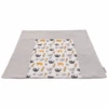 Ullenboom Funda Para Cambiador Waffle Pique Motif Gris Perezoso 75 X 85 Cm