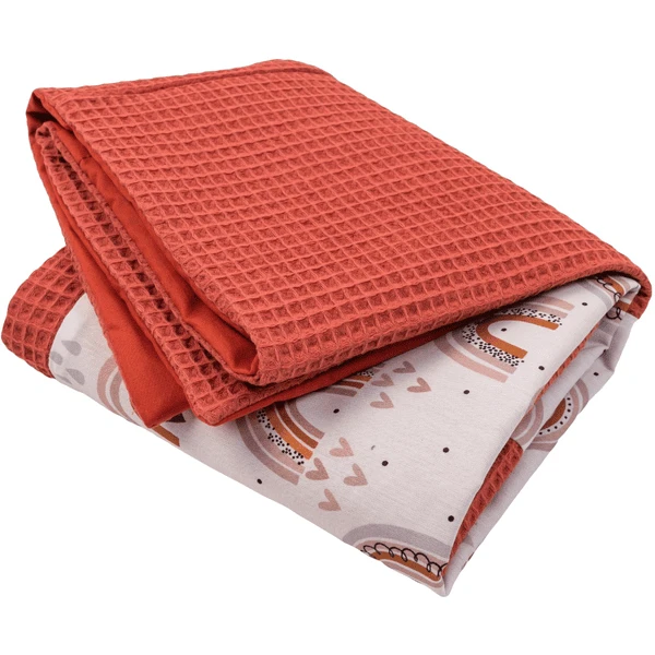 Ullenboom Funda Para Cambiador Waffle Pique Motivo óxido Arco Iris 75 X 85 Cm 2 Ullenboom Funda Para Cambiador Waffle Pique Motivo óxido Arco Iris 75 X 85 Cm - Imagen 2