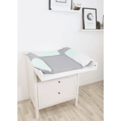 Ullenboom Patchwork Funda Para Cambiador Gris Menta 75x85 Cm 7 Ullenboom Patchwork Funda Para Cambiador Gris Menta 75x85 Cm -Roba Ventas ullenboom patchwork funda para cambiador gris menta 75x85 cm a279611 2
