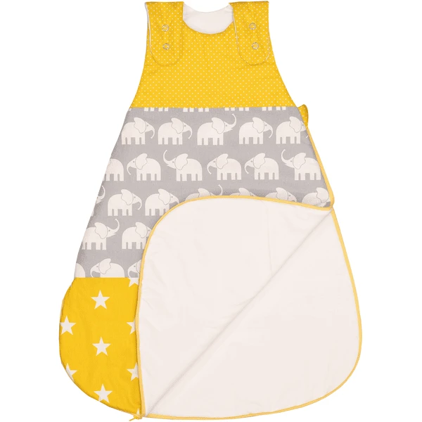ULLENBOOM ® Saco De Dormir Elefante Amarillo 2 ULLENBOOM ® Saco De Dormir Elefante Amarillo - Imagen 2