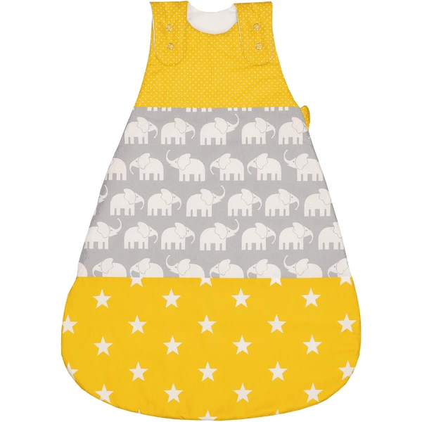 ULLENBOOM ® Saco De Dormir Elefante Amarillo 1 ULLENBOOM ® Saco De Dormir Elefante Amarillo