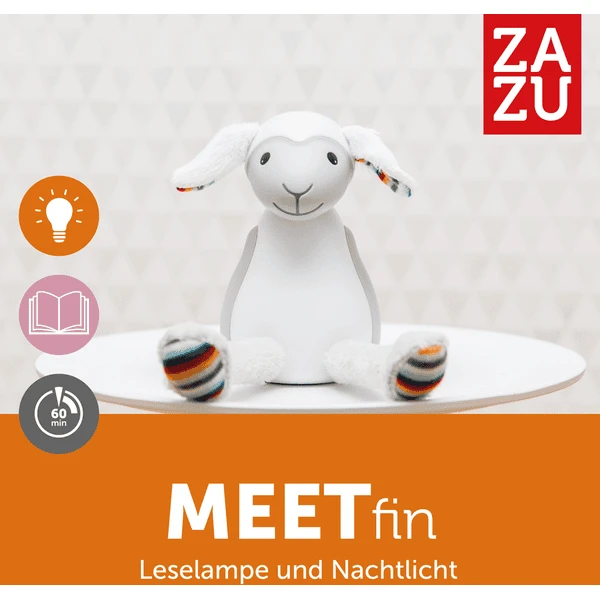 Zazu ™ Aleta - Luz Nocturna / Lámpara De Lectura Gris 4 Zazu ™ Aleta - Luz Nocturna / Lámpara De Lectura Gris - Imagen 4