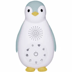 ZAZU Zoe - Caja Musical Pingüino Bluetooth Con Luz De Noche Azul -Roba Ventas zazu zoe caja musical pingueino bluetooth con luz de noche azul a196336 4